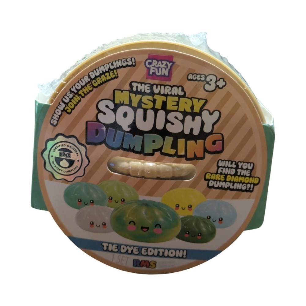 RMS Crazy fun The viral mystery Squishy Dumpling TIE DYE Edition New Sealed